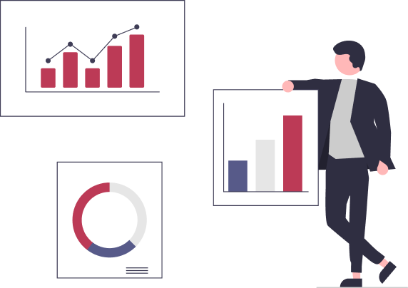 業務改善サイクルの高速化をイメージしたイラスト